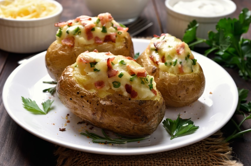 Champiñones rellenos de panceta Keto