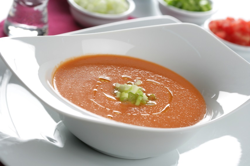 Gazpacho keto thermomix
